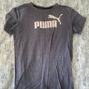 Blue puma shirt small